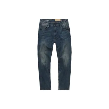 ABLE JEANS Men's Washed Yellow Mud