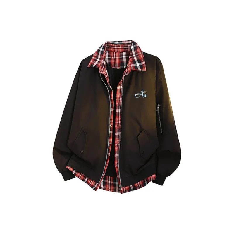 Anyveiw Jackets Coats Unisex Brown-6