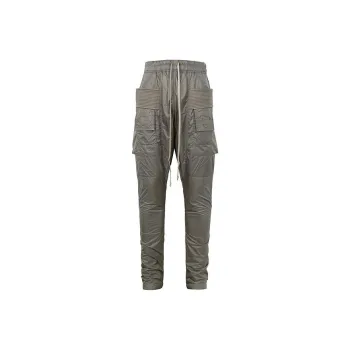 RICK OWENS Knitted Sweatpants Men Green