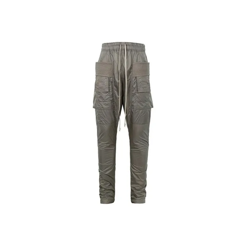 RICK OWENS Knitted Sweatpants Men Green-0