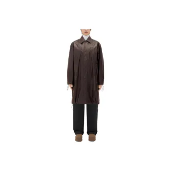 Bottega Veneta Leather Jackets Men Brown