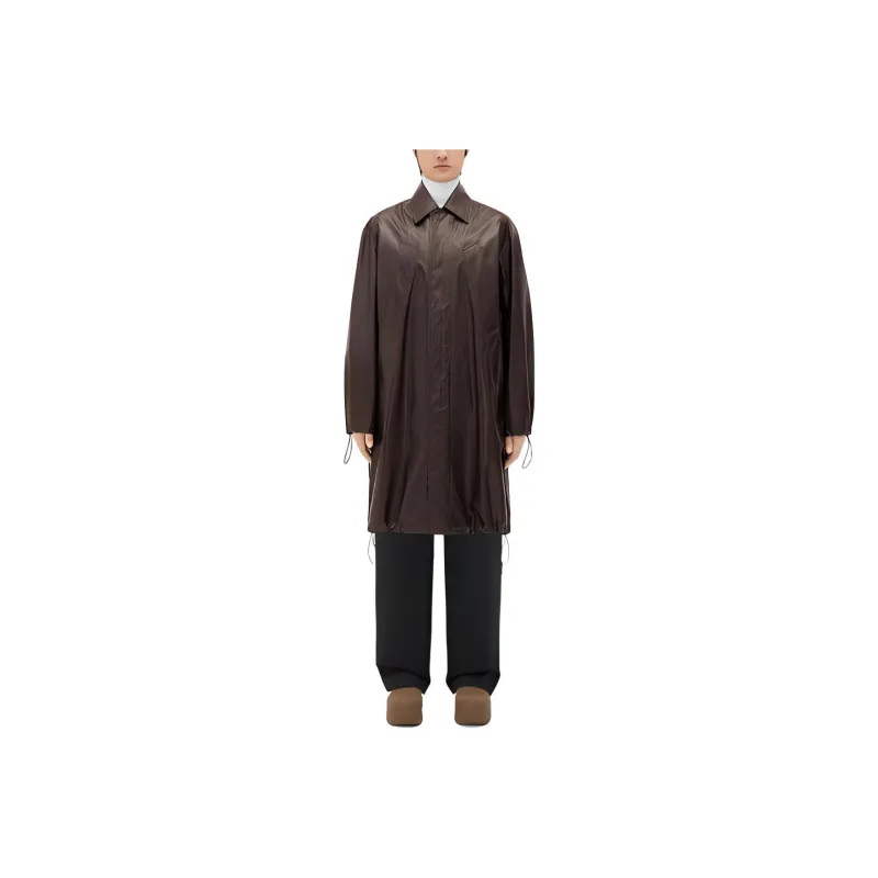 Bottega Veneta Leather Jackets Men Brown-0