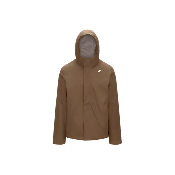 K WAY Jackets & Coats Men's Brown