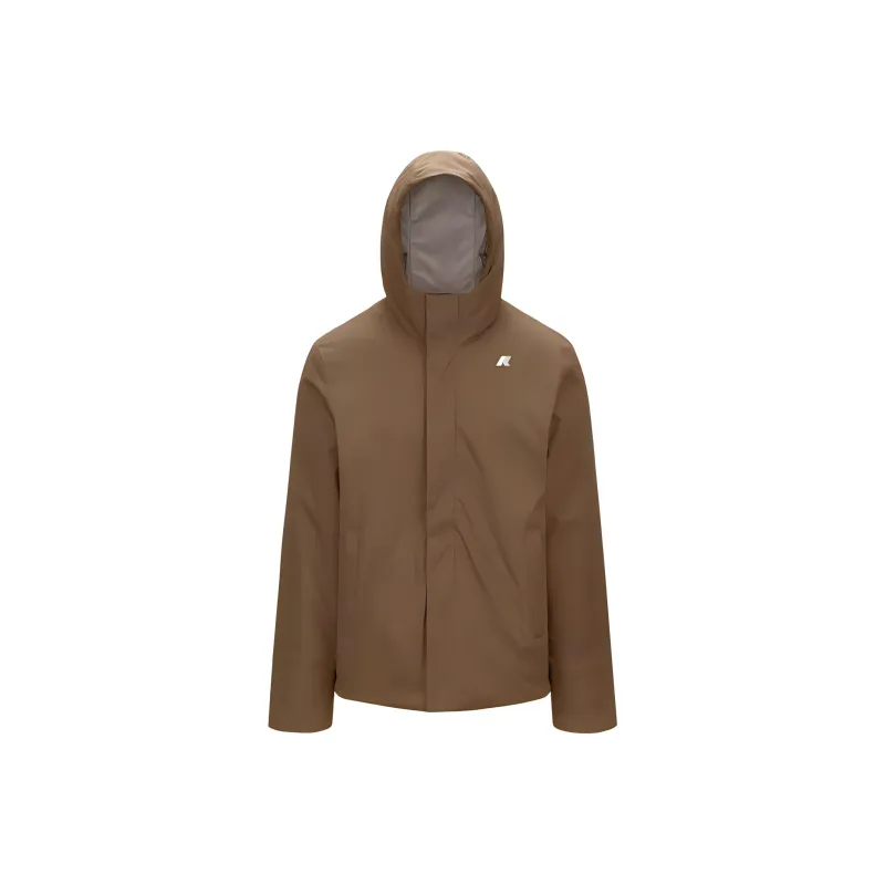 K WAY Jackets & Coats Men's Brown-0