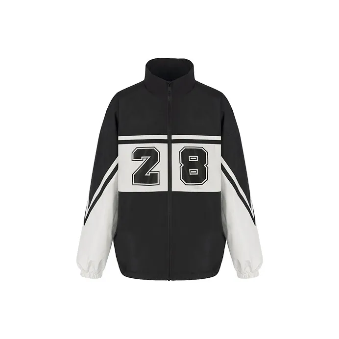 YLDP Jackets & Coats Unisex Black & White-0