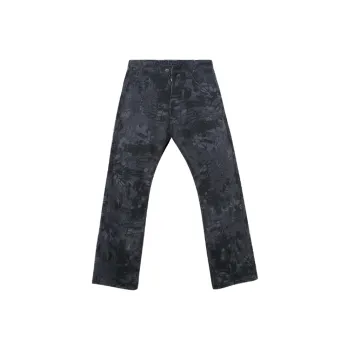 Menglaini Jeans Unisex Black