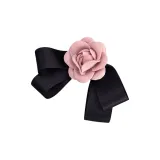 Pink Camellia Hair Clip