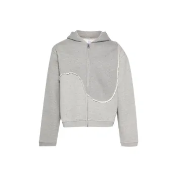 ERL Swirl Zipped Hoodie
