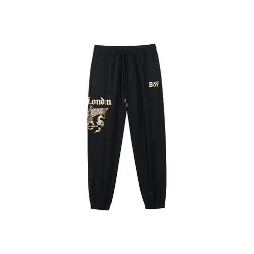 Boy London Casual Pants Unisex Black