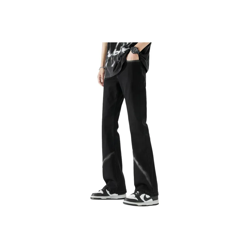 RHIME Chime95 Series Jeans Unisex Black-0