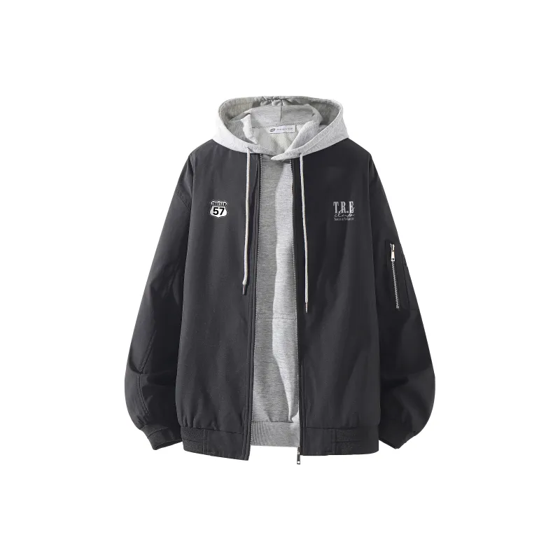 Tre Club Jackets Coats Unisex Gray-3