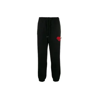 PALM ANGELS Knitted Sweatpants Men Black