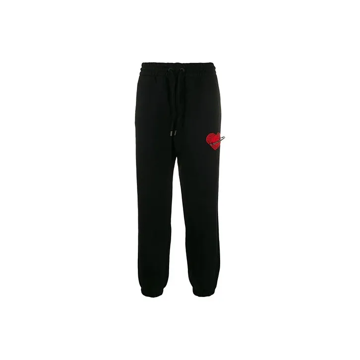 PALM ANGELS Knitted Sweatpants Men Black-0