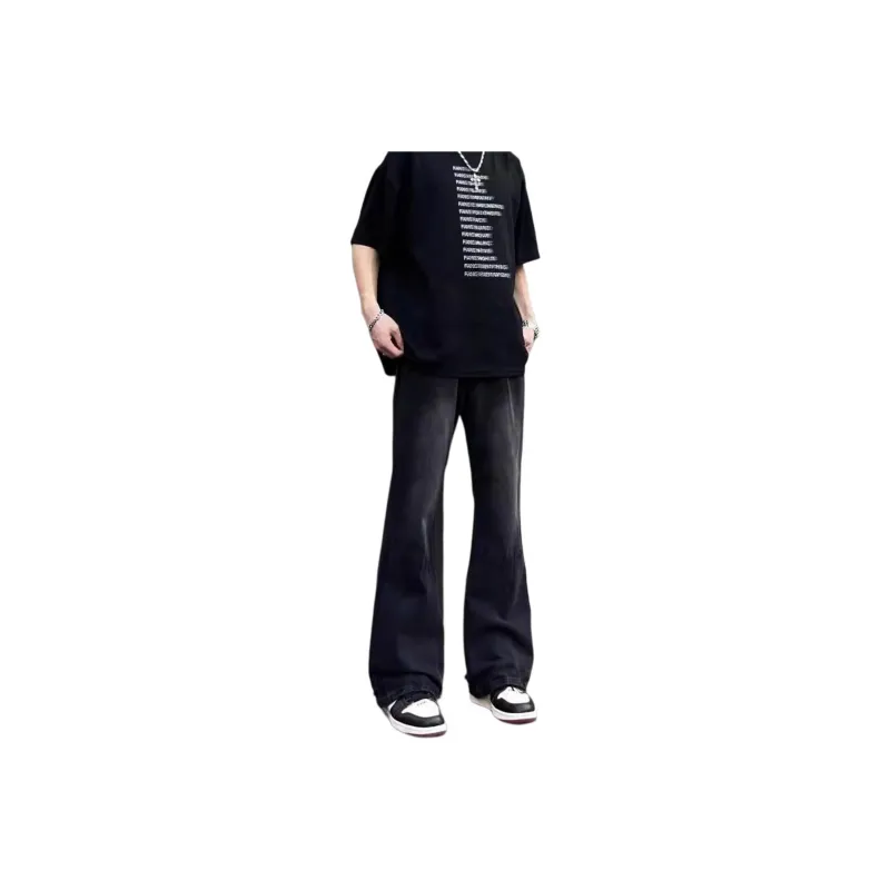 DUATOGE Jeans Men Black -0