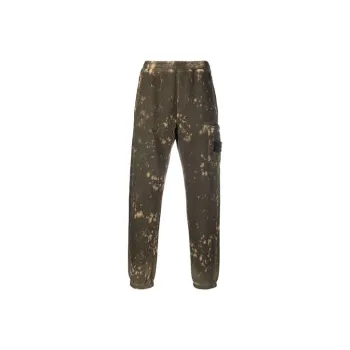 STONE ISLAND Knitted Sweatpants Men Green