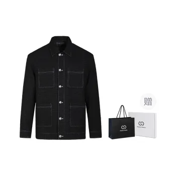 Chester Charles Jackets Coats Men's Black