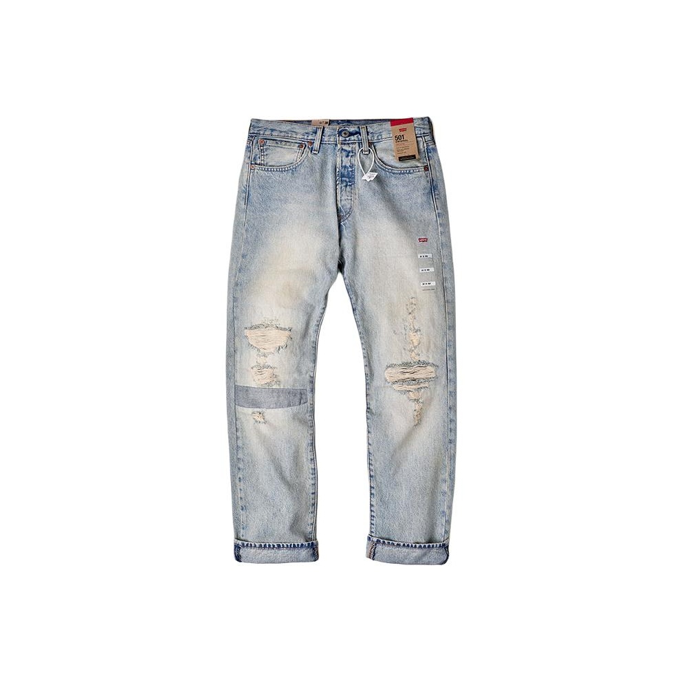Stussy X Levi's Dyed Jacquard Jean - POIZON Stussy X Levi's Dyed Jacquard Jean - POIZON