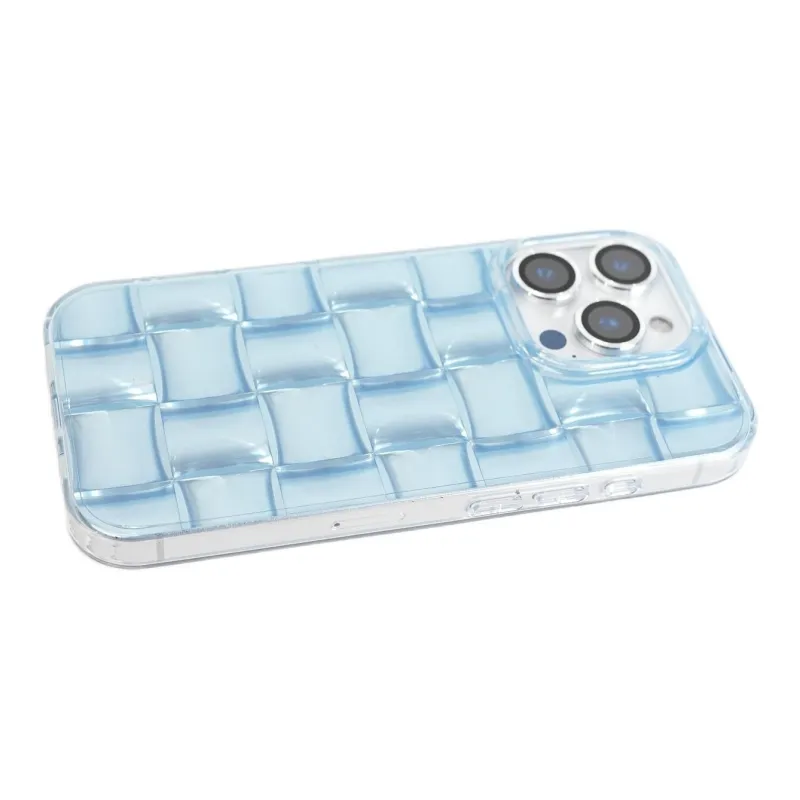 Sopi Acrylic Material Multicolor Small Block Phone Cases Compatible With IPhone 16/15 Pro Max/Apple 13/14 Pro/Max-7
