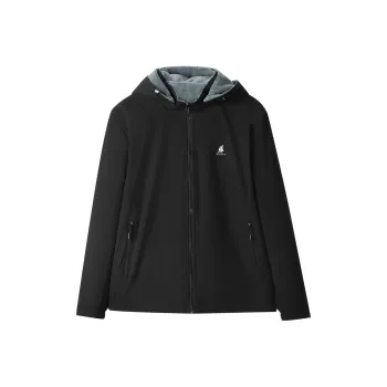HLA Jackets Men Black E3