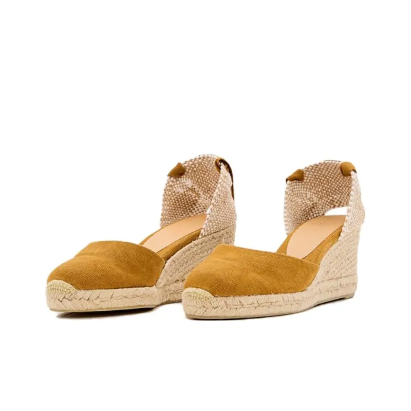 Castañer High Heels Women's Yellow Brown-1