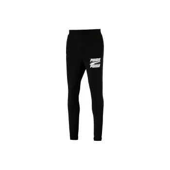 PUMA Rebel Bold Casual Pants Men's Black