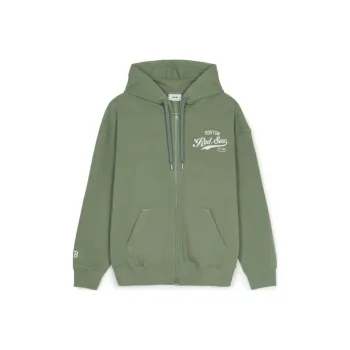 MLB Boston Red Sox Varsity Jackets Coats Unisex Green