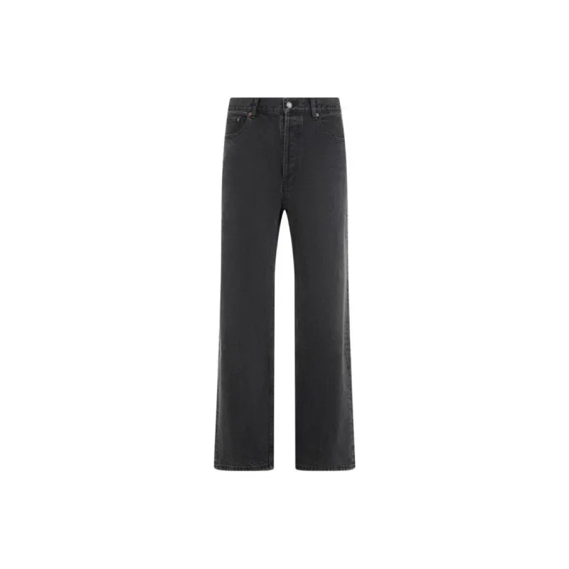 SAINT LAURENT Loose Fit Mid Rise Jeans-0