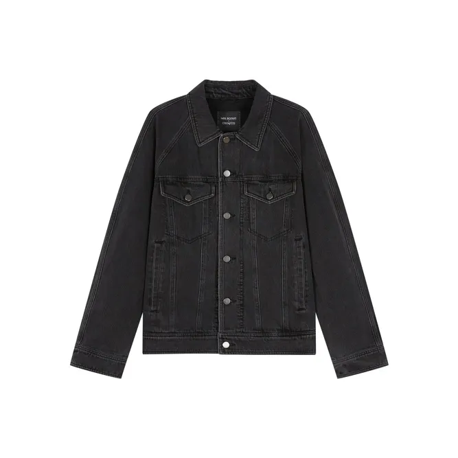 Neil Barrett X CROQUIS Jackets Men 990 Denim Black-0