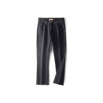 HIPANDA Jeans Men Black