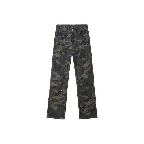 POLAR BEAR Jeans Unisex Camouflage Camouflage