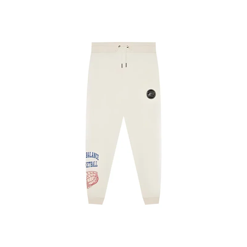 New Balance Knitted Sweatpants Men Cashews Color-0
