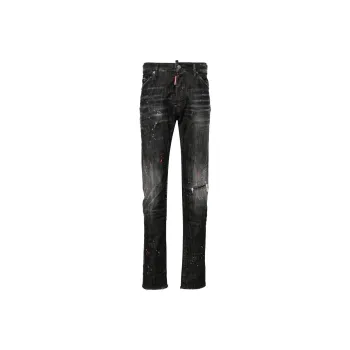 DSQUARED 2 Distressed Sprayed Effect Jeans
