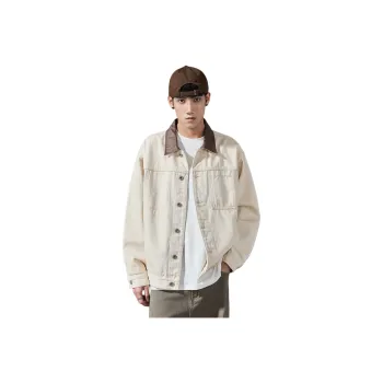 ALL IN Jackets Coats Men's Elegant Apricot