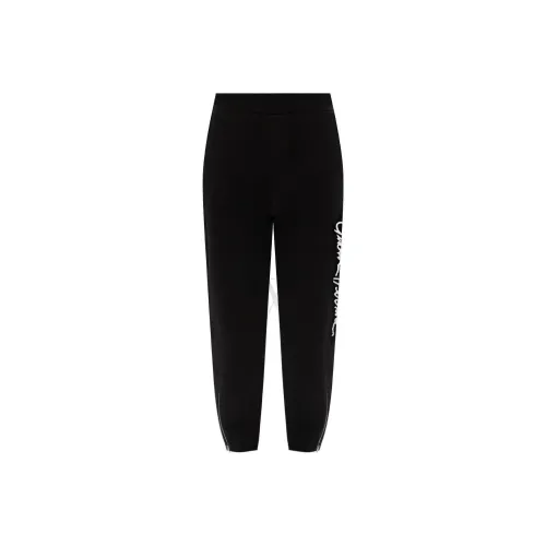VERSACE VERSACE Knitted Sports Pants Men's Black