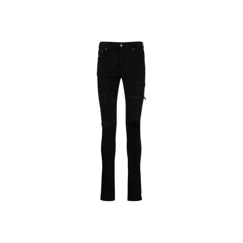 AMIRI Serif Logo Jeans-0