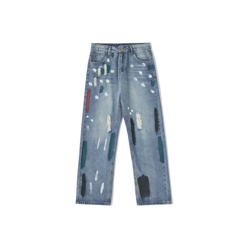 NVRFRGT Jeans Unisex Light Blue-0