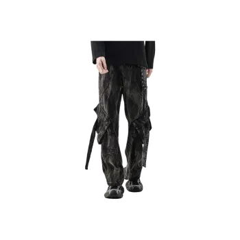 EYEUNDERSTAND Jeans Unisex Smoke Gray