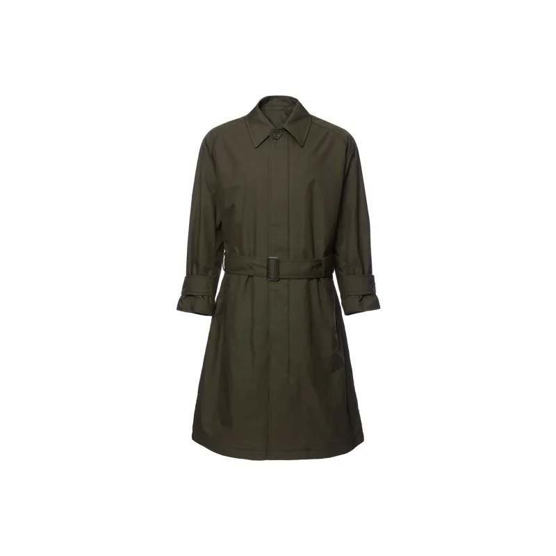 UNIQLO FW23 U Series Trench Coat Unisex Dark Olive-0