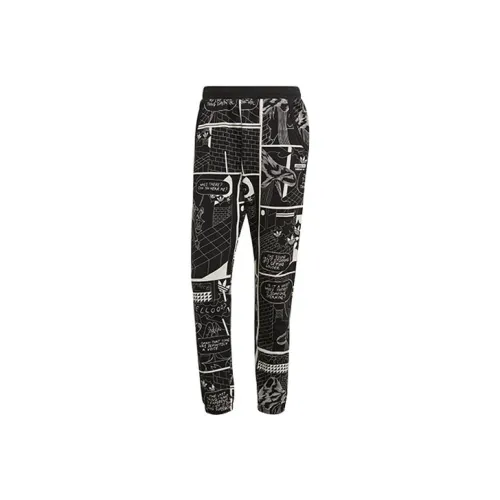 Adidas Originals Knitted Sports Pants Men's Black