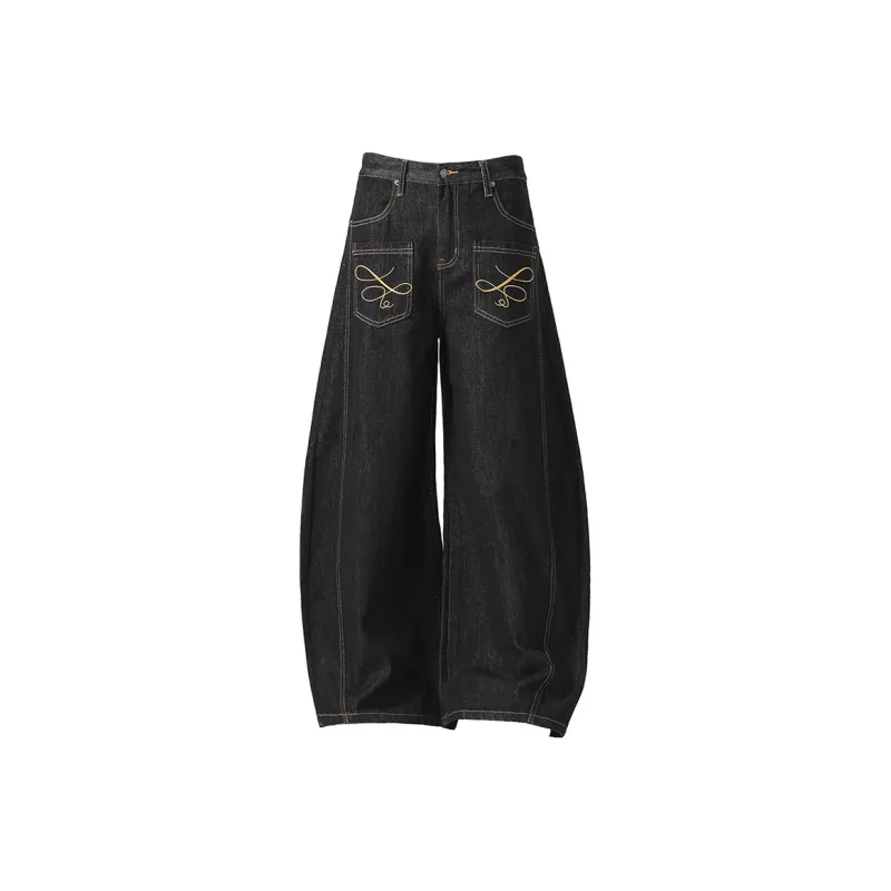 TESTUNG Jeans Unisex Classic Black-0