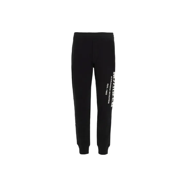 Alexander McQueen Graffiti Logo Printed Track Pants-0