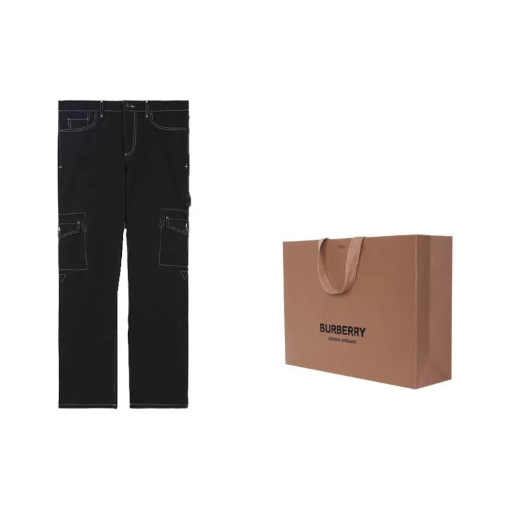 Burberry SS22 Jeans Men's Black 80492961-4