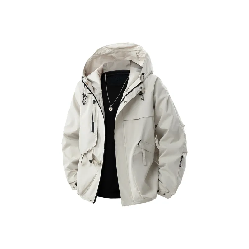 GDRX Jackets Coats Unisex Sandy Salt Red-4