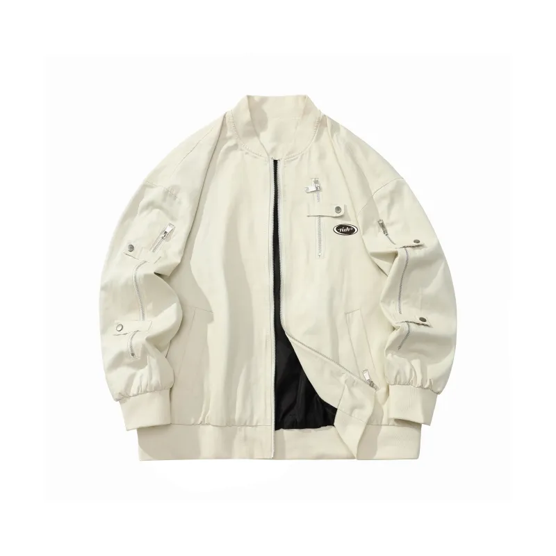 TITH Jackets Coats Unisex Burgundy-5