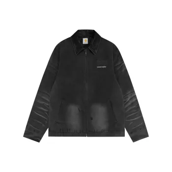 False Perception Jacket Unisex Washed Black