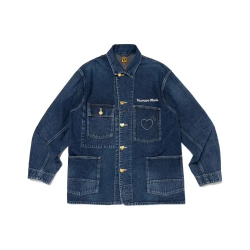 HUMAN MADE Denim Coverall blued Overshirt