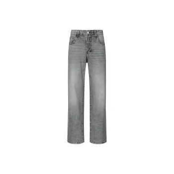 GTRG Jeans Unisex Black Gray