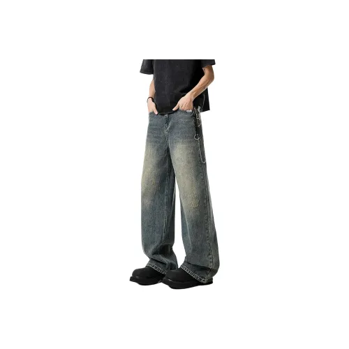 RICE NINE TEN Jeans Unisex Vintage Blue