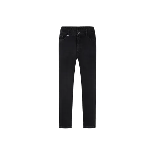 IJRJ Jeans Unisex Blue Black
