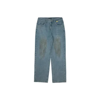 Randomevent Have A Good Time Co-brand Jeans Unisex Blue